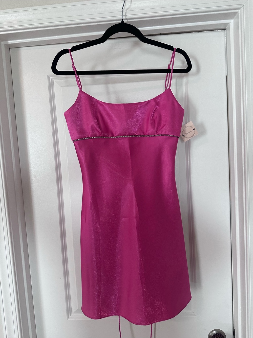 Amanda Uprichard Pink Mini Dress